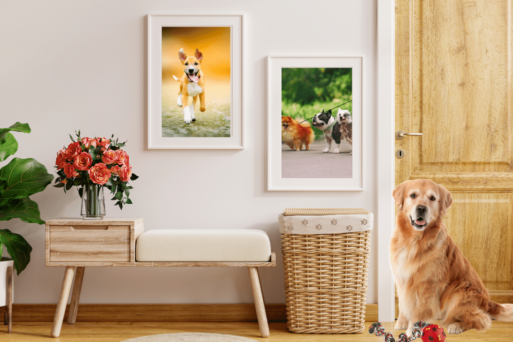 Dog Themed Home Decor Products storage baskets