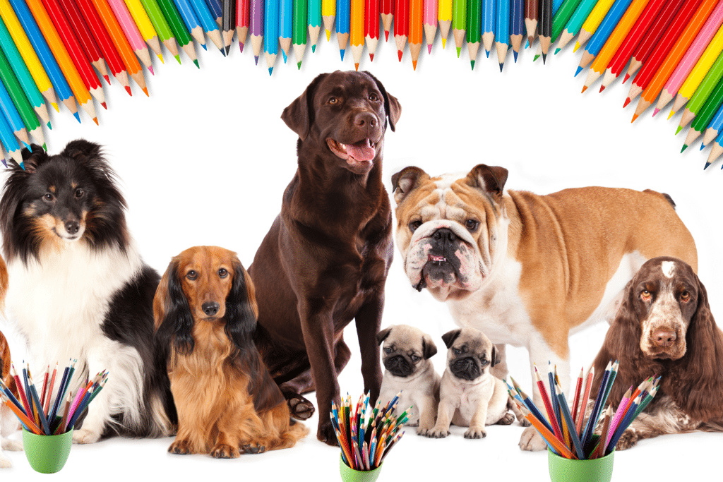 Free Adult Coloring Pages for Dog Lovers enjoy as a family