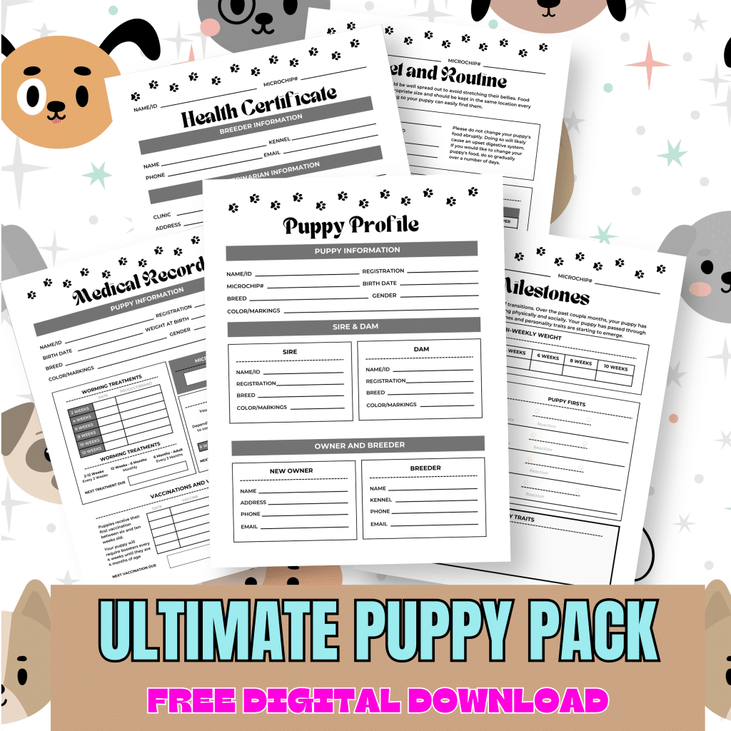 Ultimate Free Printable New Puppy Checklist for Pet Parents overall