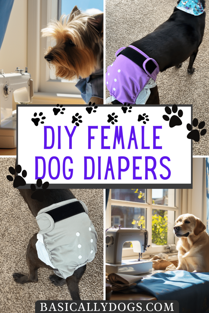 DIY female dog diapers pins 1