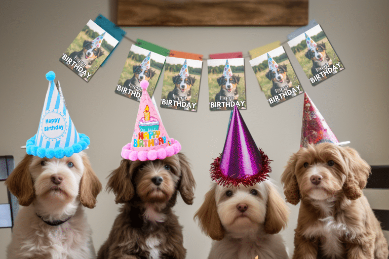 Free Digital Download Printable Dog Birthday Card