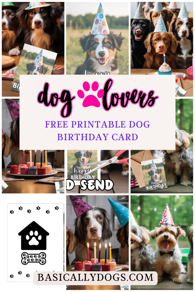 printable dog birthday card pins 7