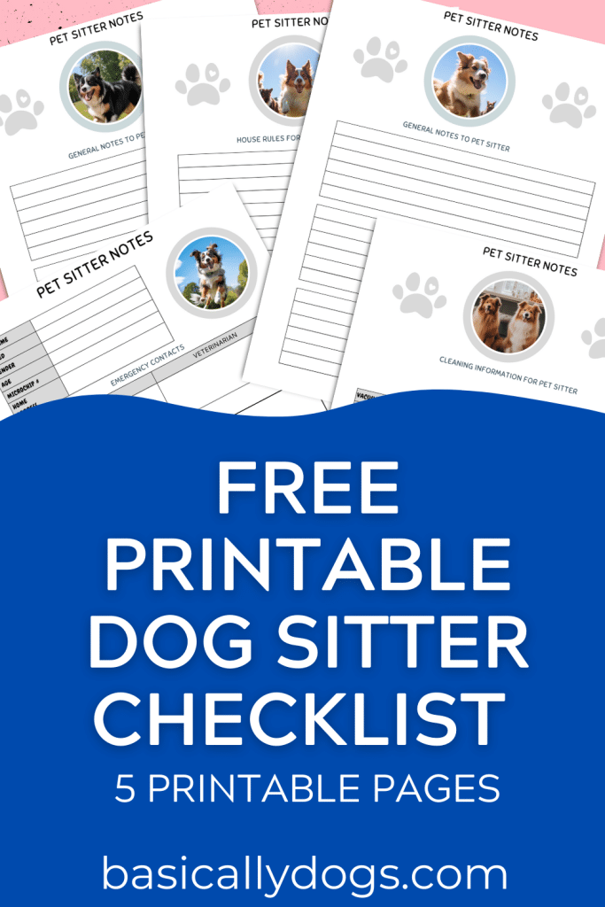 printable dog sitter checklist pins 5