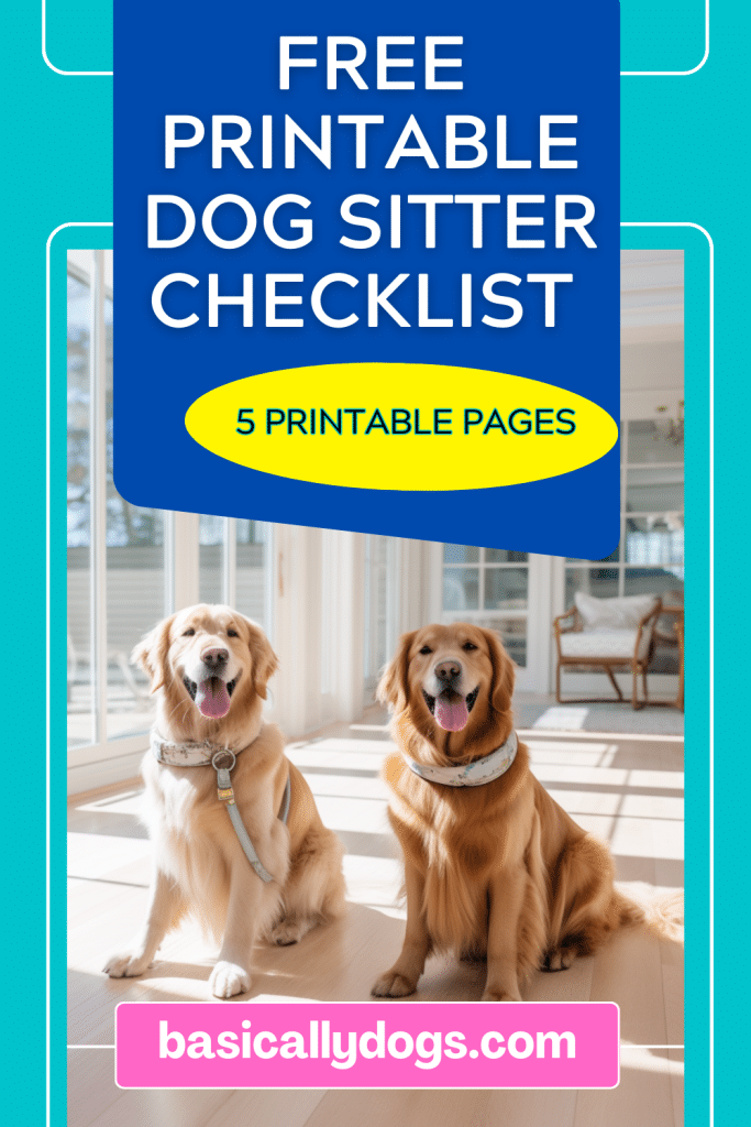 printable dog sitter checklist pins 7