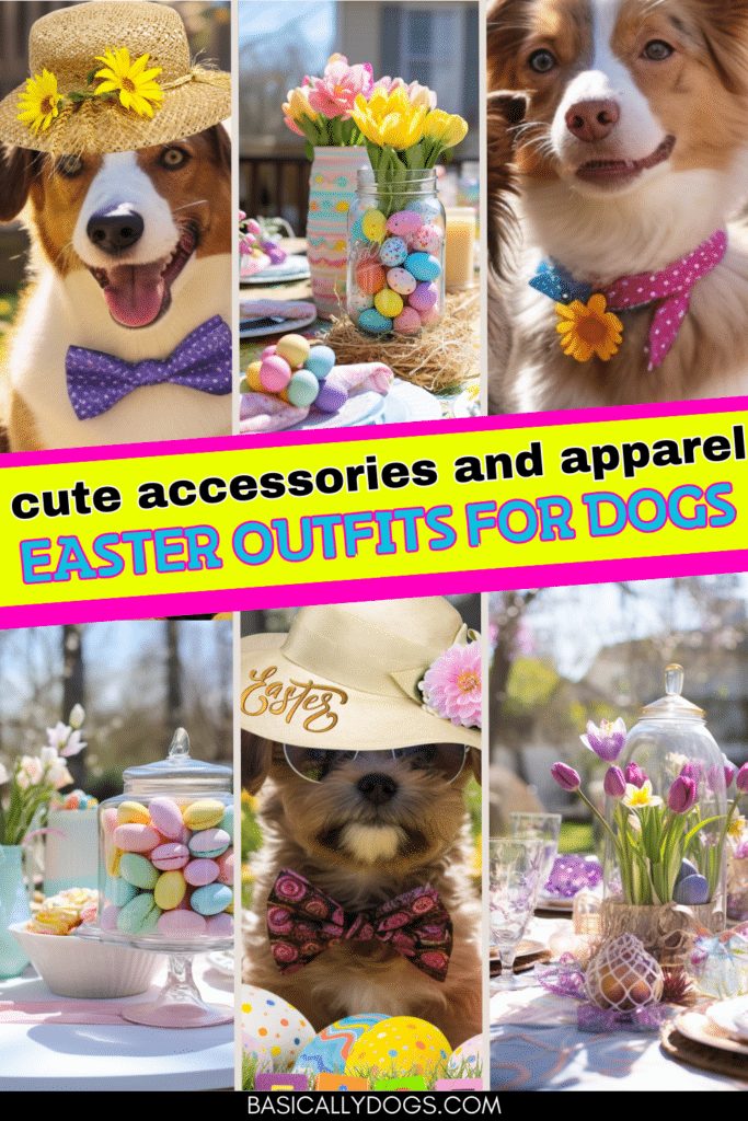 Cute Accessories and Apparel Easter Outfits for Dogs 2