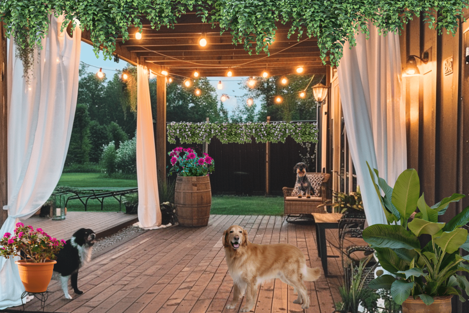 Dog Friendly Backyard Privacy Ideas for Patio and Deck