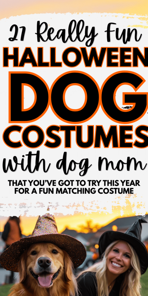 27 Really Fun Matching Dog Mom and Dog Halloween Costumes You’ll Love 3
