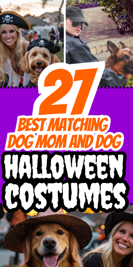 27 Really Fun Matching Dog Mom and Dog Halloween Costumes You’ll Love 4