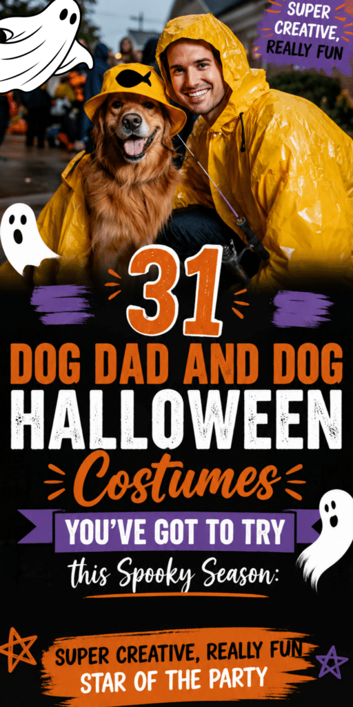31 Best Matching Dog Dad and Dog Halloween Costumes 2
