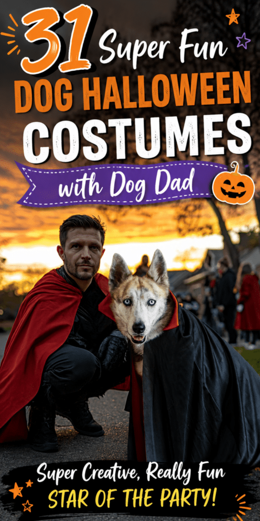 31 Best Matching Dog Dad and Dog Halloween Costumes 3